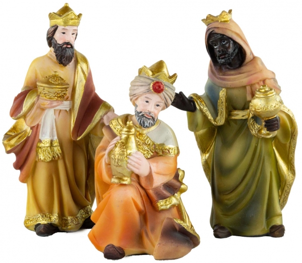 Preview: Wundervolle Krippenfiguren 12-tlg., ca. 11 cm, K 183