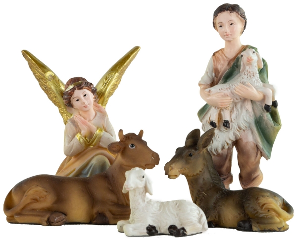 Preview: Wundervolle Krippenfiguren 12-tlg., ca. 11 cm, K 183