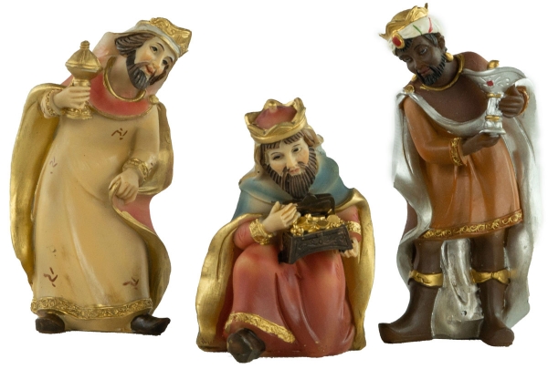 Preview: Traumhafte Krippenfiguren 9-tlg., ca. 10 cm, K 551