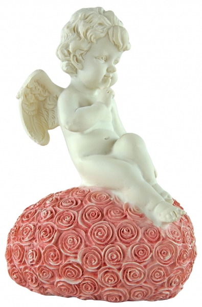 Preview: Engel auf Rosenkissen