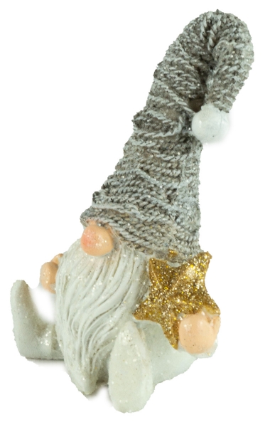 Preview: Bezaubernde Weihnachtsgnome 3er Set ca. 11 cm - Weihnachtsdekoration
