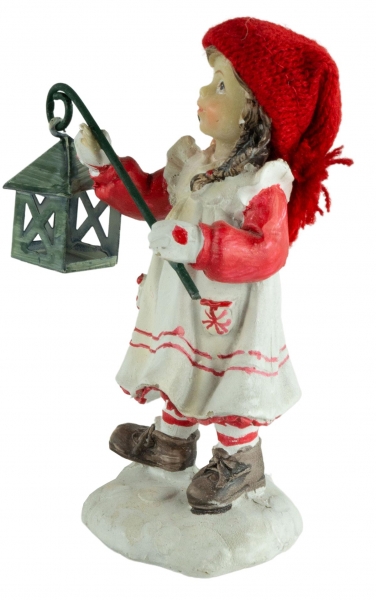 Preview: Goldige Winterkinder 2er Set ca. 11 cm - Weihnachtsdekoration