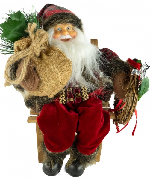 Bezaubernder Nikolaus ca. 26 cm - Weihnachtsdekoration