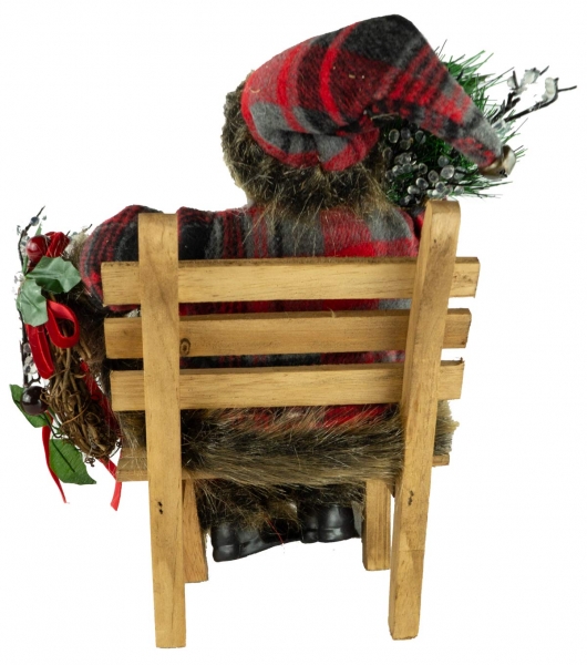 Preview: Bezaubernder Nikolaus ca. 26 cm - Weihnachtsdekoration