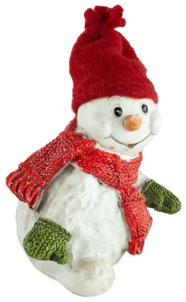 Preview: Bezaubernde Schneemänner 2er Set ca. 10 cm - Weihnachtsdekoration