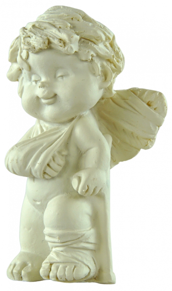 3er Set Engel " IGOR" Gute Besserung, von Lang, aus Polyresin, weiß, Höhe 7 cm