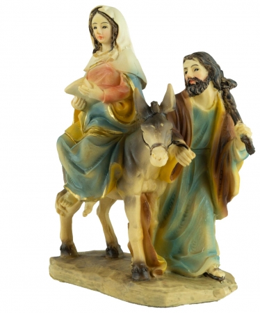 Krippenfigur Herbergssuche groß, ca. 12 cm, K 072-12