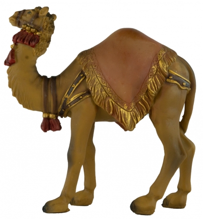 Handbemalte Krippenfigur Kamel, ca. 12,5 cm, T 134-1