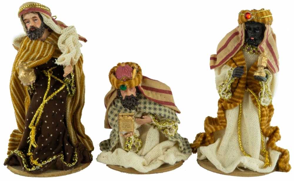 Wunderschöne Ankleidefiguren 6-tlg., ca. 13 cm, K 114