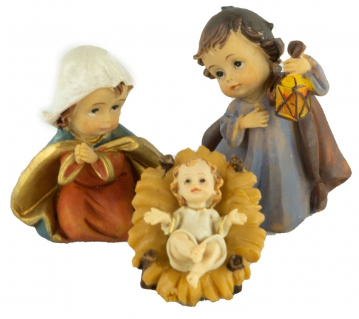 Bezaubernde Kinderkrippenfiguren 12-tlg., ca. 7 cm, K 299