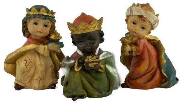 Bezaubernde Kinderkrippenfiguren 12-tlg., ca. 7 cm, K 299
