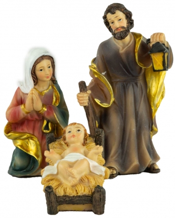 Wunderschöne Krippenfiguren 11-tlg., ca. 10 cm, K 604