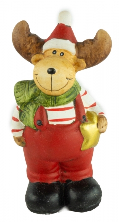 Bezaubernde Elche 2er Set ca. 11 cm - Weihnachtsdekoration