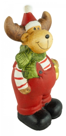 Bezaubernde Elche 2er Set ca. 11 cm - Weihnachtsdekoration