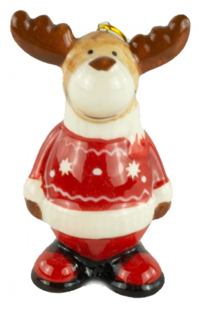 Bezaubernde Elche 2er Set klein ca. 9 cm - Weihnachtsdekoration