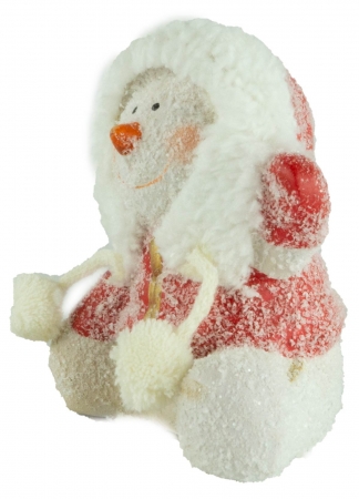 Bezaubernde Schneemänner 3er Set ca. 10 cm - Weihnachtsdekoration