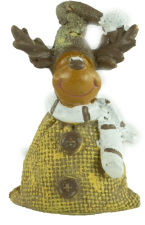 Bezaubernde Figuren im Sack 4er Set ca. 6 cm - Weihnachtsdekoration