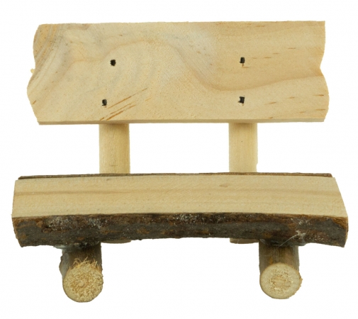 Holzbank - Krippenzubehör, ca. 5,5 cm