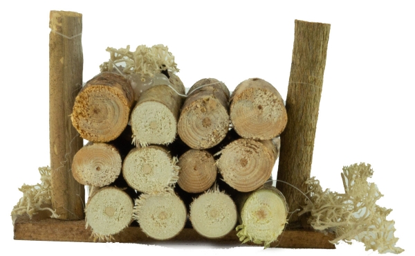 Holzstoß - Krippenzubehör, ca. 5 cm