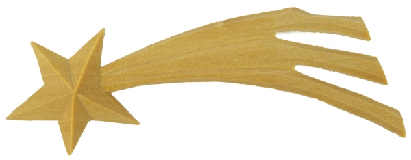 Bezaubernder Komet - Krippenzubehör, ca. 4 x 12 x 0,5 cm