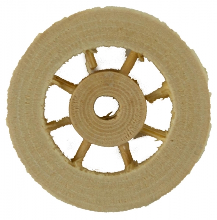 Holzrad - Krippenzubehör, ca. 3,5 cm