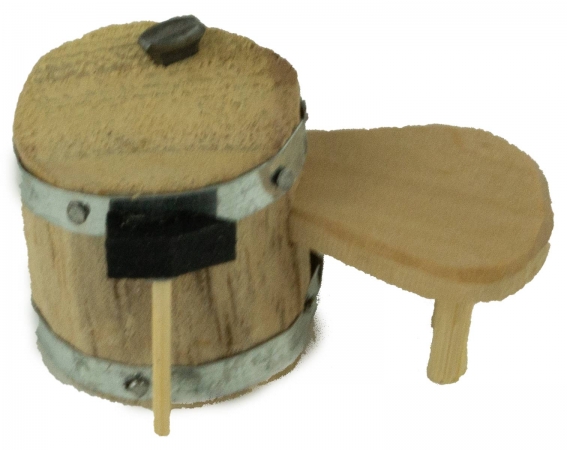 Schmiedehocker - Krippenzubehör, ca. 3,5 cm