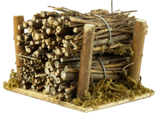 Reisigstoß - Krippenzubehör, ca. 4 cm